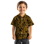 Southern Miss Golden Eagles Hawaiian Shirt – Leaf Outline
