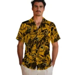 Southern Miss Golden Eagles Hawaiian Shirt – Monstera Layer