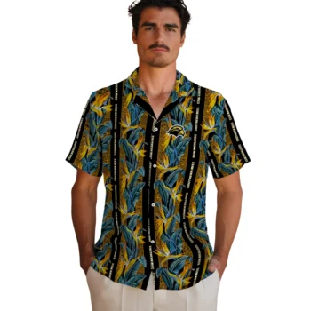 southern miss golden eagles paradise vines black hawaiian shirts fashion forward