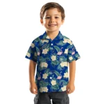St. Louis Blues Hawaiian Shirt – Flamingo and Hibiscus