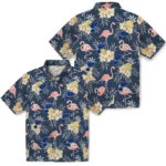 St. Louis Blues Hawaiian Shirt – Flamingo Hibiscus