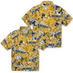 St. Louis Blues Hawaiian Shirt – Hibiscus Overlay