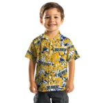 St. Louis Blues Hawaiian Shirt – Hibiscus Overlay