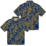 St. Louis Blues Hawaiian Shirt – Leaf Outline