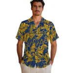 St. Louis Blues Hawaiian Shirt – Monstera Layer