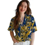 St. Louis Blues Hawaiian Shirt – Palm Leaves