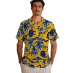 St. Louis Blues Hawaiian Shirt – Palm Sunset