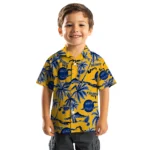 St. Louis Blues Hawaiian Shirt – Palm Sunset
