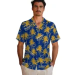 St. Louis Blues Hawaiian Shirt – Palm Tree Motif