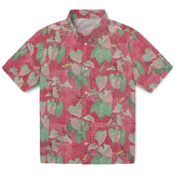st louis cardinals anthurium overlay red hawaiian shirts best selling