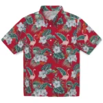 St. Louis Cardinals Hawaiian Shirt – Flamingo and Hibiscus