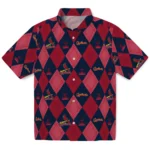St. Louis Cardinals Hawaiian Shirt – Golfing Plaid
