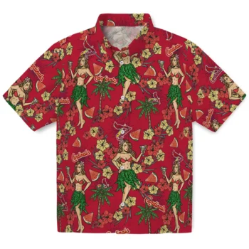 st louis cardinals hawaiian girls design red hawaiian shirts best selling