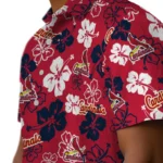 St. Louis Cardinals Hawaiian Shirt – Hibiscus Flower Design