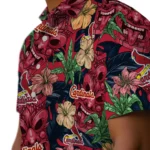 St. Louis Cardinals Hawaiian Shirt – Hibiscus Tiki Jungle