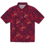 St. Louis Cardinals Hawaiian Shirt – Leaf Outline