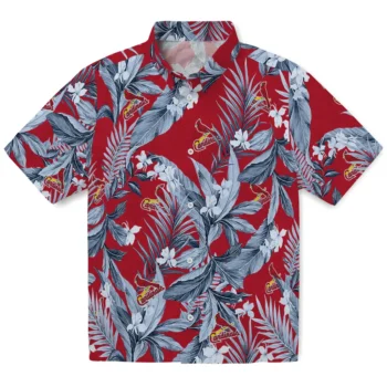 st louis cardinals palm leaves red hawaiian shirts best selling