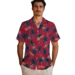 St. Louis Cardinals Hawaiian Shirt – Palm Tree Motif