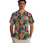 Tampa Bay Buccaneers Hawaiian Shirt – Brilliant Hibiscus Garden