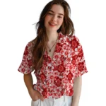 Tampa Bay Buccaneers Hawaiian Shirt – Hibiscus Blooms