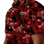 Tampa Bay Buccaneers Hawaiian Shirt – Hibiscus Exotic