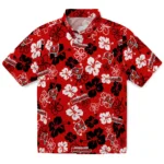 Tampa Bay Buccaneers Hawaiian Shirt – Hibiscus Flower Design