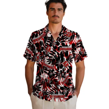 tampa bay buccaneers hibiscus overlay hawaiian shirts fashion forward