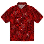 Tampa Bay Buccaneers Hawaiian Shirt – Leaf Outline