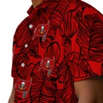 Tampa Bay Buccaneers Hawaiian Shirt – Leaf Outline