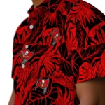 Tampa Bay Buccaneers Hawaiian Shirt – Monstera Layer