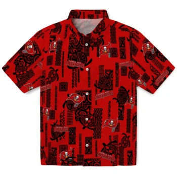 tampa bay buccaneers turtle lines red hawaiian shirts best selling