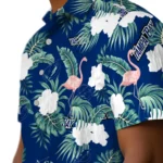 Tampa Bay Lightning Hawaiian Shirt – Flamingo and Hibiscus