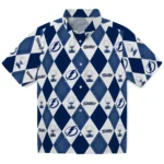 Tampa Bay Lightning Hawaiian Shirt – Golfing Plaid