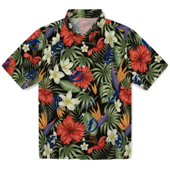 tampa bay lightning hibiscus bird hawaiian shirts best selling