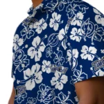 Tampa Bay Lightning Hawaiian Shirt – Hibiscus Flower Design