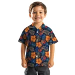 Tampa Bay Lightning Hawaiian Shirt – Hibiscus Foliage