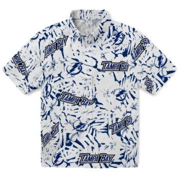 tampa bay lightning hibiscus overlay hawaiian shirts best selling