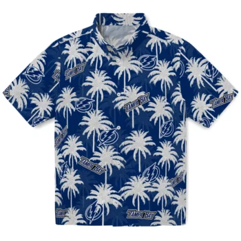 tampa bay lightning palm grove blue hawaiian shirts best selling