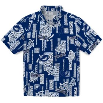 tampa bay lightning turtle lines blue hawaiian shirts best selling