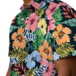 Tampa Bay Rays Hawaiian Shirt – Brilliant Hibiscus Garden