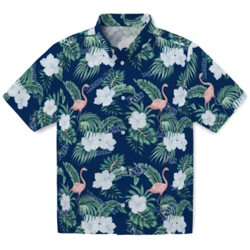 tampa bay rays flamingo palms navy hawaiian shirts best selling