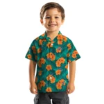Tampa Bay Rays Hawaiian Shirt – Hibiscus and Palm Leaves