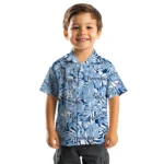 Tampa Bay Rays Hawaiian Shirt – Hibiscus Overlay