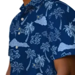 Tampa Bay Rays Hawaiian Shirt – Palm And Clouds