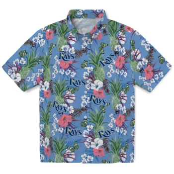 tampa bay rays pineapple bouquet best sky blue hawaiian shirts best selling