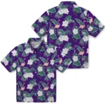 TCU Horned Frogs Hawaiian Shirt – Flamingo and Hibiscus