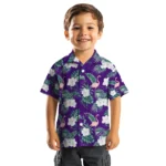 TCU Horned Frogs Hawaiian Shirt – Flamingo and Hibiscus