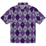 TCU Horned Frogs Hawaiian Shirt – Golfing Plaid