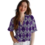 TCU Horned Frogs Hawaiian Shirt – Golfing Plaid