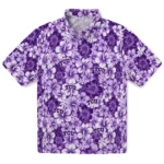 TCU Horned Frogs Hawaiian Shirt – Hibiscus Blooms